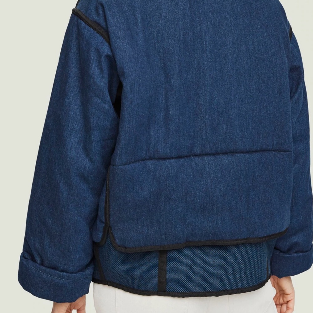 Scotch and soda padded denim bomber jacket - Picture 9 of 9